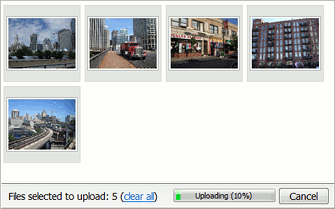 Instant upload mode in Aurigma Image Uploader 7. Instant upload mode in Aurigma Image Uploader 7.