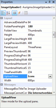 Changing all properties using property grid Changing all properties using property grid
