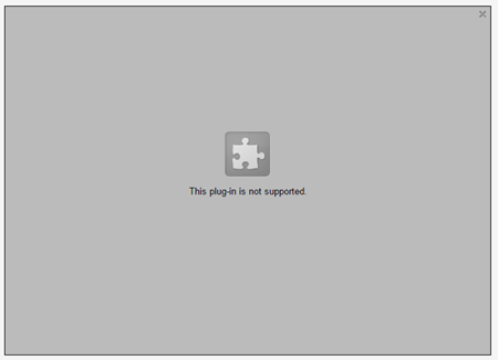 This plugin is not supported This plugin is not supported