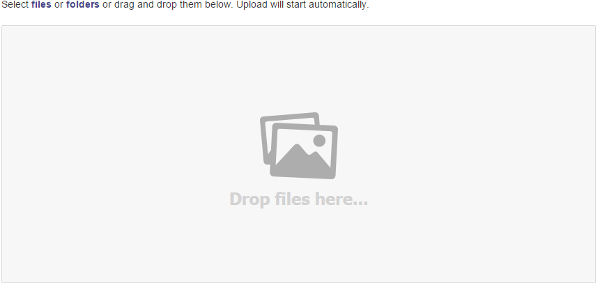 Minimalistic User Interface demo - Aurigma Upload Suite