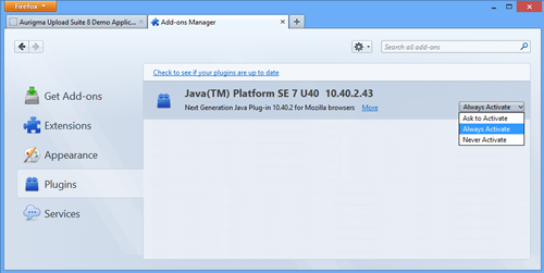 Add-ons Manager Add-ons Manager